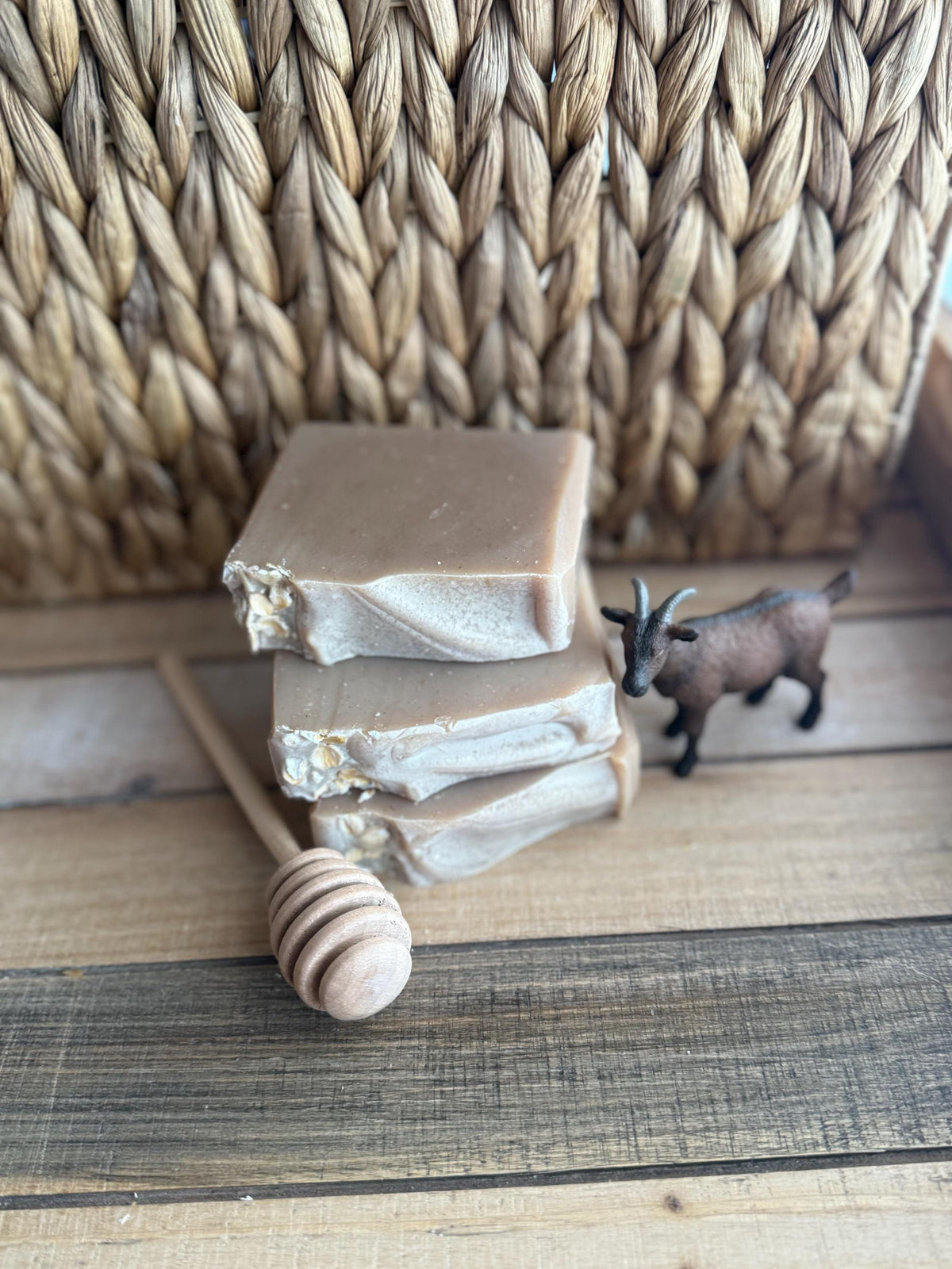 Oatmeal+Milk+ Honey Goat Milk Soap