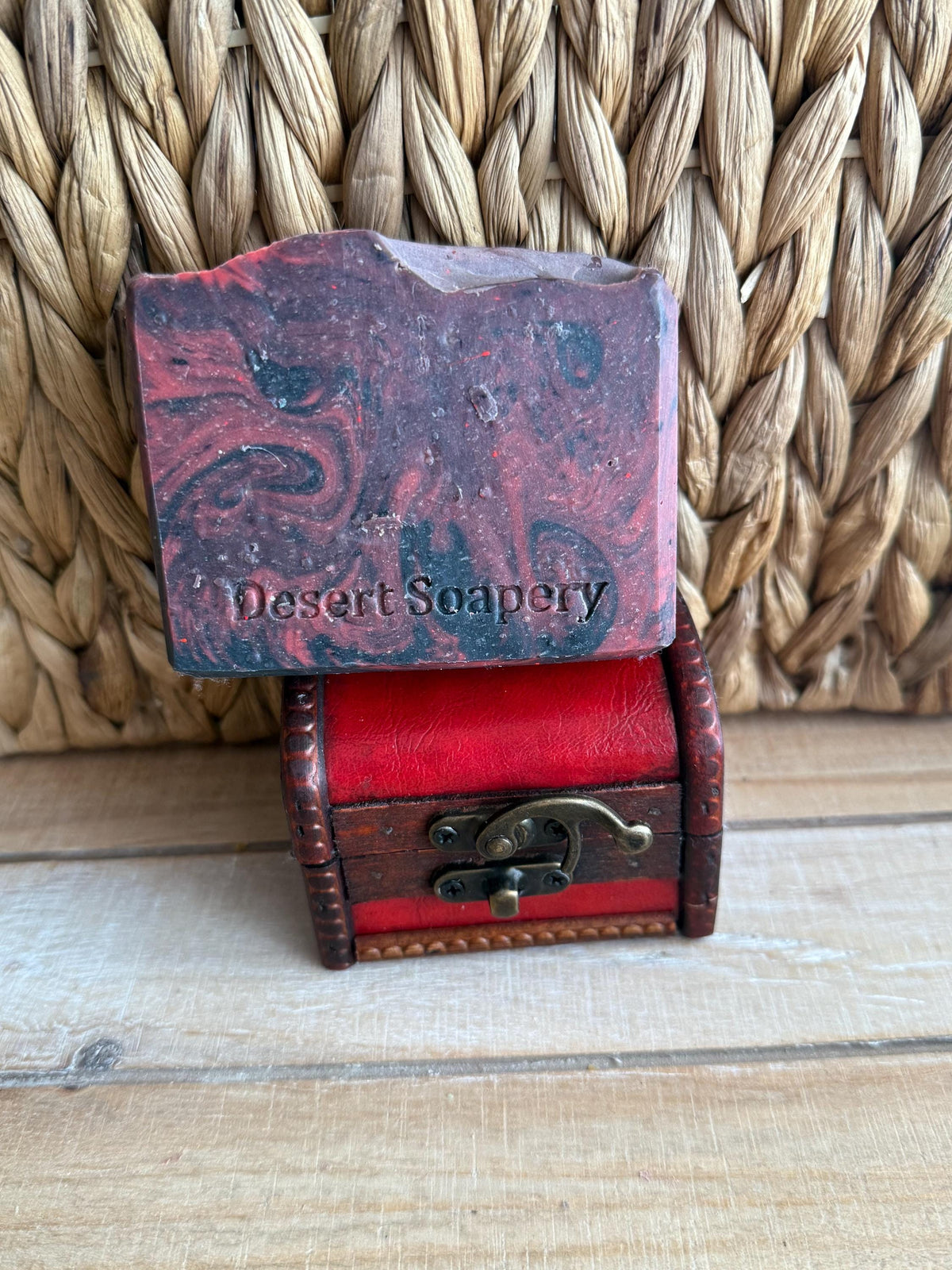 Scarlet Noir Handcrafted Soap
