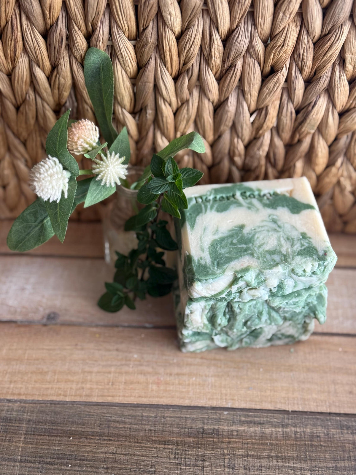Fresh Mint Eucalyptus Handcrafted Soap