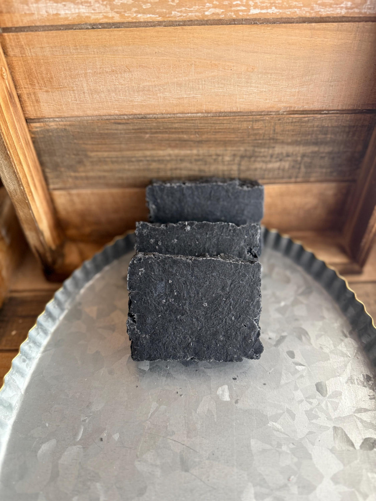 Activated Charcoal with Tea Tree And Lavender Handcrafted Soap